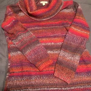 Cozy multi color sweater